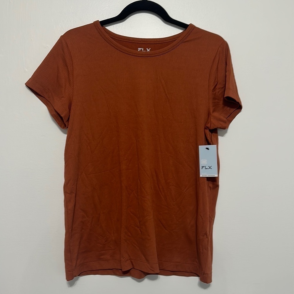 FLX Kohl’s rust shirt​​​​​​